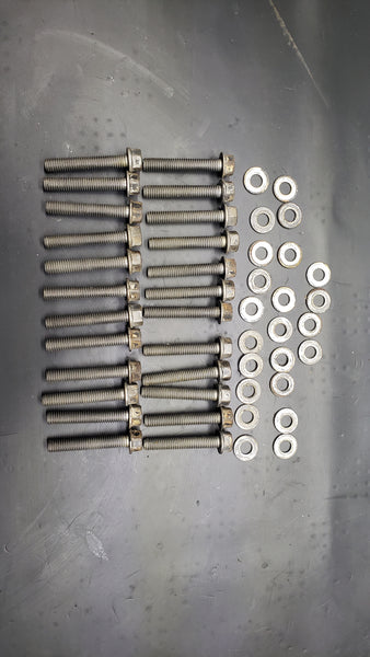 *1979-96 Mercury Mariner 668631 Cylinder Head Bolts Lot of 24 120-350HP OEM