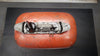 *Johnson Mile Master Pressure 2 Line Vintage Fuel Gas Metal Tank 6 Gallon