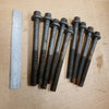 *VOLVO PENTA 4 Cylinder AQ models (10) Cylinder Head Bolts w/5-1/4" shaft Sterndrive Hardware GM Motor*