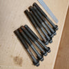 *VOLVO PENTA 4 Cylinder AQ models (10) Cylinder Head Bolts w/5-1/4" shaft Sterndrive Hardware GM Motor*