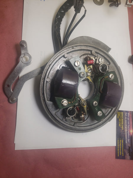 *1964-1973 Evinrude Johnson 05804715804710 309872 Ignition Armature Plate Magneto w/Coils 9.5 hp Vintage*