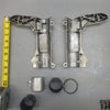 *1950's 1960's Johnson Evinrude 203154 203155 Swivel Steering Bracket Midsection Covers 3 Hp Vintage*