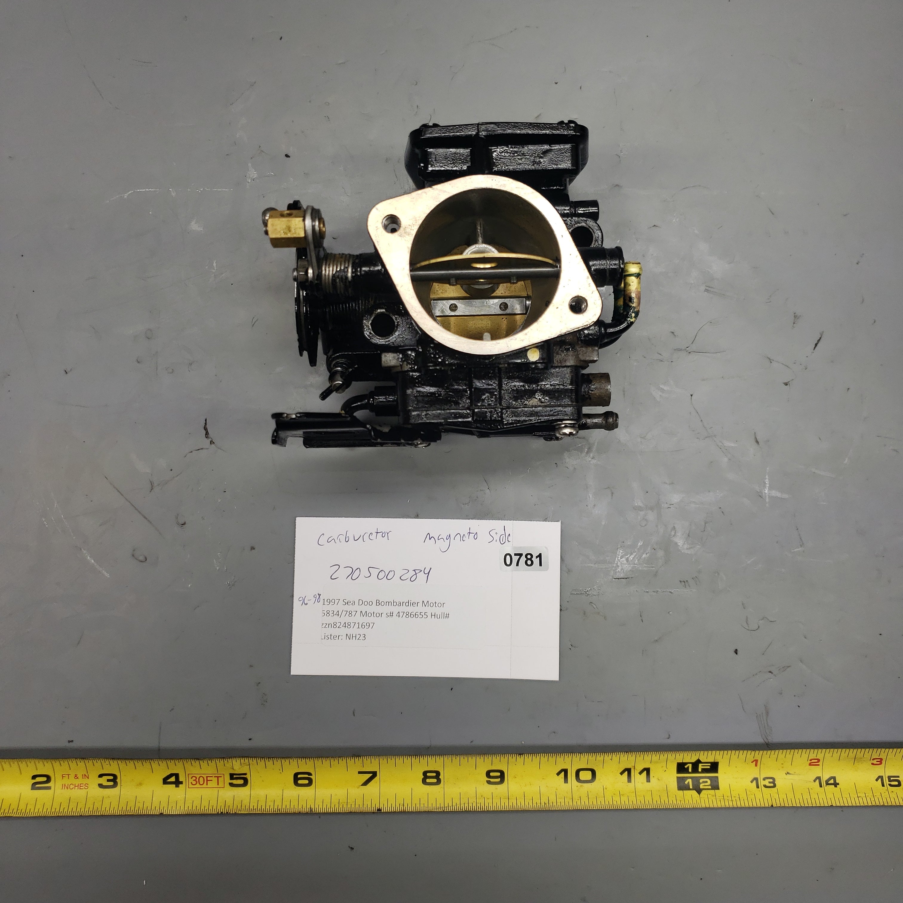 96-98 Sea Doo SPX SP Jet Ski 270500284 Carburetor Carb Magneto Mag