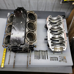 *1992-1998 Mercury Mariner 9763A61 9765A7 Engine Block Crankcase 105-200 HP