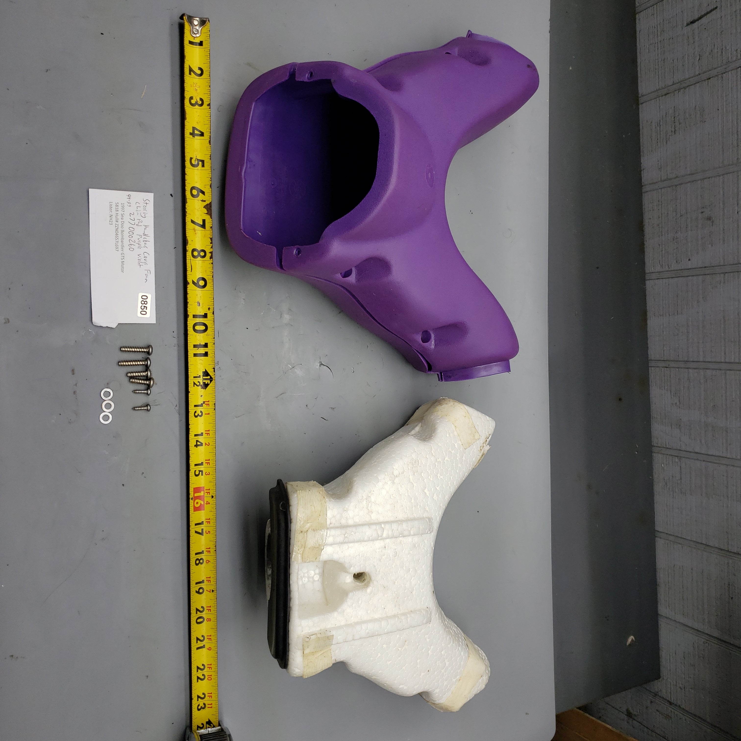 1994-1999 Sea Doo GTS 277000260 Steering Handlebar Cover Chin Pad