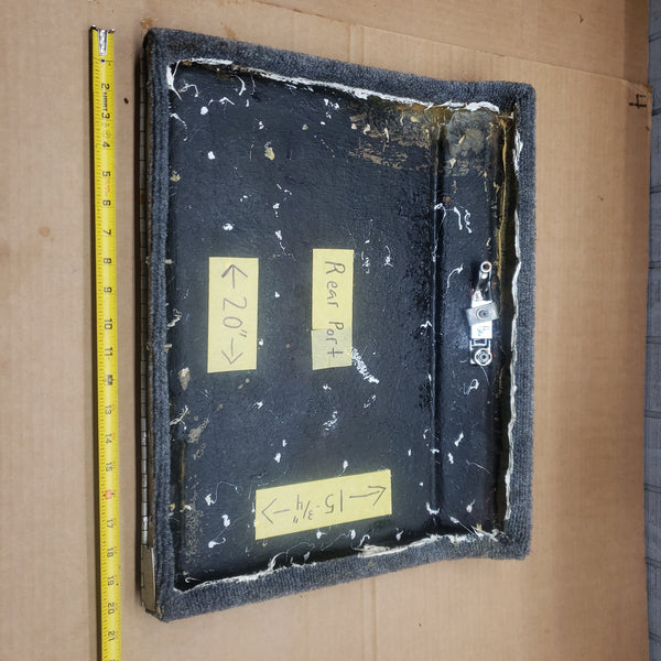 1989 Factory Quality Bullet Boat Fiberglass Lid Door Rear Port Compar