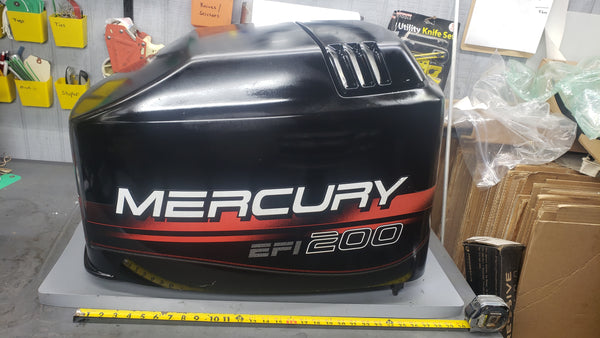 *1996 Mercury Mariner EFI 827328A7 828342 Top Cowling Cowl Hood Cover ...