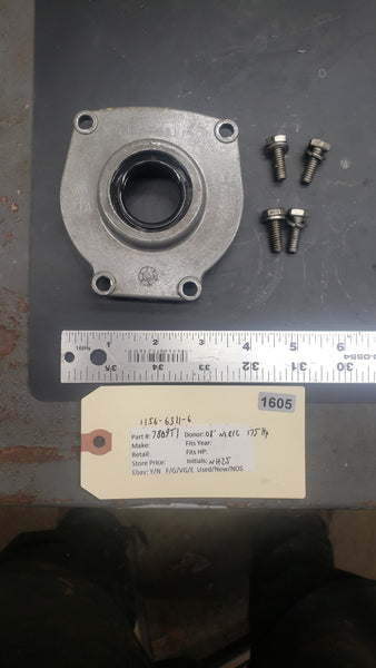 *1990-2000 Mercury Mariner 7809a1 T1 Powerhead Crankshaft END CAP Lowe ...