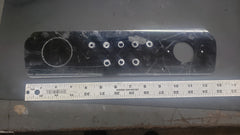 *1989 Bullet Boat Marine Plexiglass Replacement Blank For OEM Front Bowel Panel Switch Gauge Bezel Gauges Trolling Motor