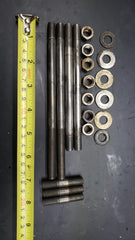 *1988-98 Mercury Mariner 76175 78438 67065 Engine Block Exhaust Studs 135-220HP Powerhead OEM Hardware