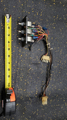 *1991 201 Stratos XL Pro Boat Factory OEM Console Dash Switch Aerator Control Panel Time Control