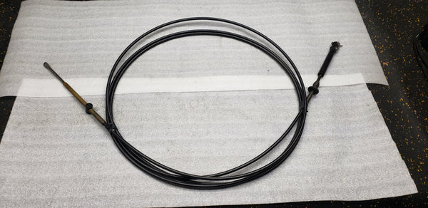 *1973-92 OMC Johnson Evinrude 15' Throttle Control Cable Line Wire Shifter Boat Gas OEM Marine Linkage