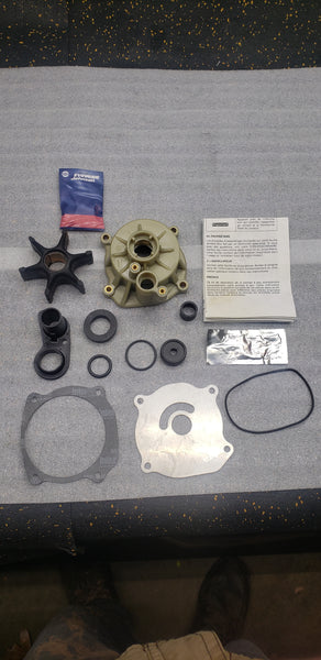 *1979-06 Genuine Johnson Evinrude Bombardier 5001594 Water Pump Kit 90-250Hp OEM OMC Repair Lower Unit w/Housing Gearcase