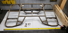 *2002-03 ATV Kawasaki Prairie 650 K-EBC 53029-1244-UF Rear Rack Carrier 4X4 Four-Wheeler Cargo Mount Back OEM S Gold 4 Wheeler