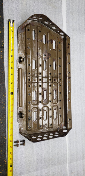 *2002-03 ATV Kawasaki Prairie 650 K-EBC 34028-1521-UF Left Foot Step Plate Footwell 4X4 Four-Wheeler 4 Wheeler OEM LH Rest S Gold