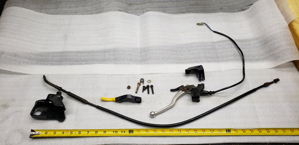 *2002-03 ATV Kawasaki Prairie 650 K-EBC 54010-1123 13320-1018 46076-1238 Front Differential Lock Cable Hand Brake Lever 4X4 Four-Wheeler 4 Wheeler Rear Left Grip Hand OEM 27010-1294 Switch Diff