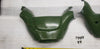 *2002-03 ATV Kawasaki Prairie 650 59441-1150-6A 59441-1159-6A Handlebars Cover 4X4 Four-Wheeler 4 Wheeler Handle Bars Green OEM