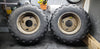 *2002-03 ATV Kawasaki Prairie 650 41009-1117 41009-1380 Tires Wheels Rims 4X4 4 Four-Wheeler AT25x8-12 AT25x10-12 KT191 KT195 Dunlop OEM