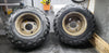 *2002-03 ATV Kawasaki Prairie 650 41009-1117 41009-1380 Tires Wheels Rims 4X4 4 Four-Wheeler AT25x8-12 AT25x10-12 KT191 KT195 Dunlop OEM