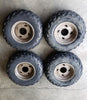 *2002-03 ATV Kawasaki Prairie 650 41009-1117 41009-1380 Tires Wheels Rims 4X4 4 Four-Wheeler AT25x8-12 AT25x10-12 KT191 KT195 Dunlop OEM