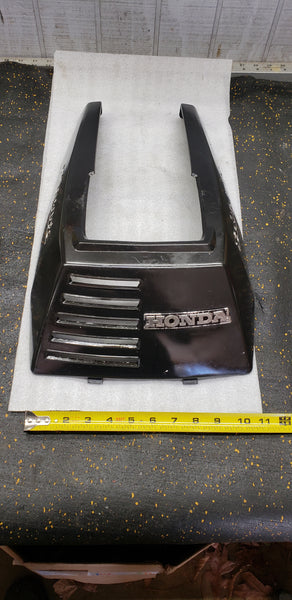 *1984 ATV Honda 200 TRX 17610-VM5-000ZA Fuel Gas Tank Cover 4 Four-Wheeler Front Fender Hood Plastic OEM Guard Grille
