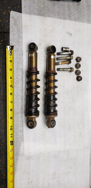 *1984 ATV Honda 200 TRX 51400-VM5-013 Front Shock Absorbers Springs Struts 4 Four-Wheeler OEM