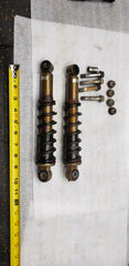 *1984 ATV Honda 200 TRX 51400-VM5-013 Front Shock Absorbers Springs Struts 4 Four-Wheeler OEM