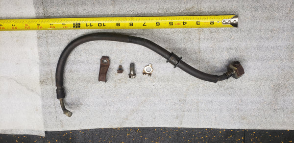 *1984 ATV Honda 200 TRX 45127-VM5-003 Right Front Brake Line Hose 4 Four-Wheeler OEM