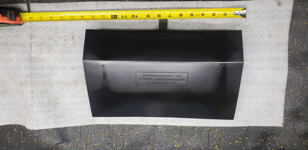 *1984 ATV Honda 200 TRX 80211-HA8-000ZA 80211-HA8-010ZA 80211-HA8-010ZA Tool Box Lid 4 Four-Wheeler OEM Plastic Black