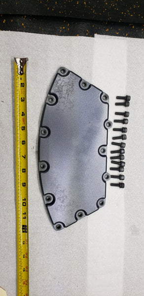 *2003-08 Yamaha 60V-42723-00-5B Bottom Plate Cover Lower Cowling 200-250Hp OEM Cowl Outboard
