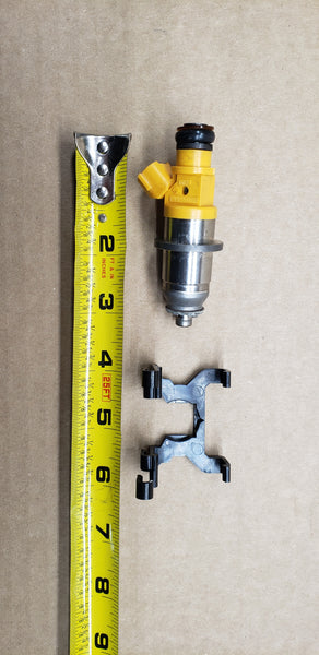 *2003-09 Yamaha 60V-13761-00-00 Fuel Injector 200-300Hp OEM 60V-13898-00-00 Delivery Rail Pipe Outboard