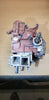 *1968-1973 9.5 hp Evinrude Johnson LONG ENGINE BLOCK Powerhead Crankcase w/intake/reed valves Vintage