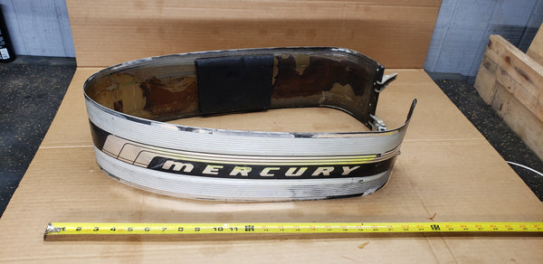 *1970s Mercury 3878A6 2137-3878A Wrap Band Cowling Cowl Cover 402 40hp Vintage