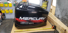 *1996-06 Mercury Mariner EFI 827328A7 828342 Top Cowling Cowl Hood Cover 105-200 HP OEM