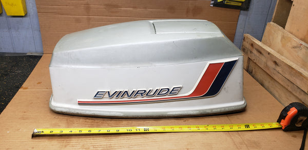 *1971-73 Evinrude Johnson Lark 279381 0279381 Cowl Cowling Hood Cover 50hp Starflite Vintage