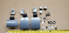 *1996-08 Yamaha 64D-42816-00-4D 64D-42815-00-4D Lower Cowling Latch Handles Clamp 150-225Hp Lock Lever Front Back OEM Outboard