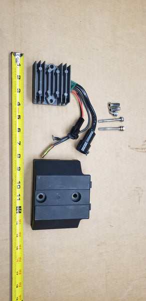 *1990-00 Yamaha 6R3-81960-10-00 Rectifier Regulator 115-225Hp OEM 64D-81942-00-00 Plastic Cover Outboard