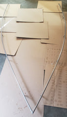 *1990 23' Avenger Ski Boat Factory OEM Port 14' Grab Hand Rail Handle Stainless Steel Marine (Copy)