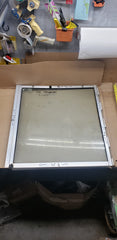 *1995' Chaparral Boat 2130 SS Middle Center Windshield Window Curved Glass Door  25-3/4" × 27-1/2" × 27-7/16" × 25-3/4 "