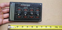 *1992 290 Stratos Fish & Ski Boat Switch Control Panel Console Timer Aerator Bilge Fuel OEM Helm Electrical Marine