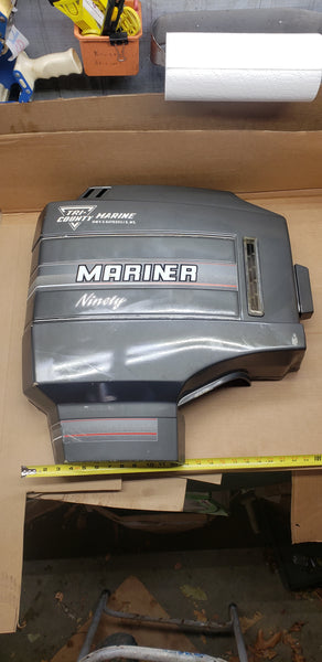 *1987-93 Mercury Mariner 9070A5 9070A4 Starboard Cowl Cowling 70-90hp Cover Hood OEM