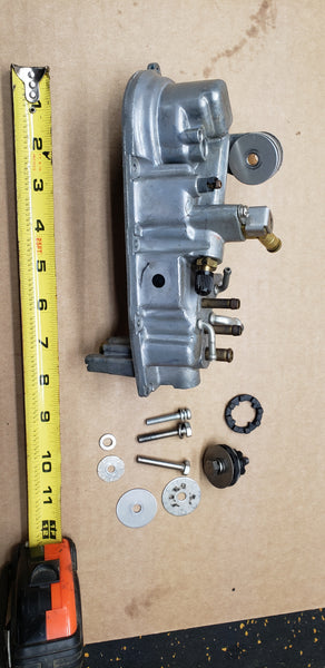*2004-09 Yamaha 60V-14182-01-00 Vapor Separator Float Chamber Cover 150-300Hp Housing OEM Outboard