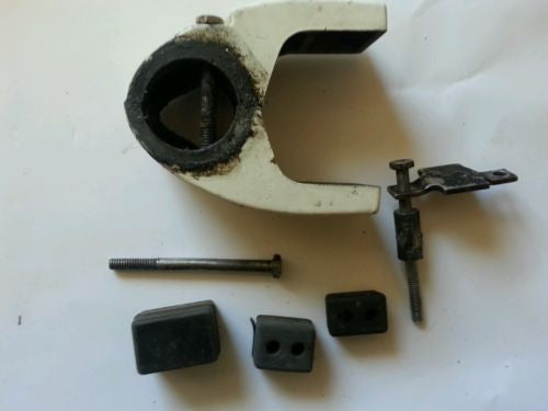1989 Evinrude Johnson 9.9 hp LOWER MOUNT BRACKET SET with BOLTS and BUSHINGS