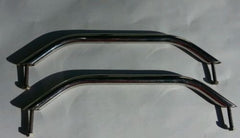 Pair of 17" Stainless Steel Boat Grab Rails handle 16" between bolts