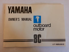 Yamaha Owner's Operation Maintenance Manual 8C USA edition HD