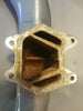*Yamaha / GM 5.0-5.7-7.4L Water Exhaust Y Pipe Tube 3" w/ Flappers 10-1914-10 GCL Sterndrive GM Motor