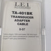 Lowrance LEI Fishfinder Transducer Adapter Cable Black to Gray TA-401BK*