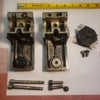 *1988-91' Mercury Force F684972 F684973 F183346-1 Lower Shock Vibration Dampner Rubber Mount Covers 25-40-50 Hp*