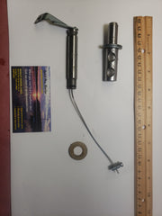 1964-1973 Evinrude Johnson 0309734 0310077 Swivel Steering Pivot Shafts Upper & Lower 9.5 HP Vintage*