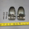 *1958-1968 Johnson Evinrude 0305554 0305555 305555 Lower Motor Mount Covers 5.5-10 Hp Vintage*